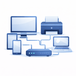 Netzwerk & Geräte verbinden​